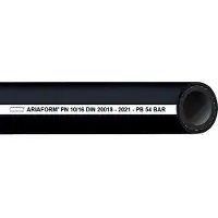 Teguma Tuyau à air comprimé/à eau ARIAFORM / DIN - diamètre intérieur 6 mm, diamètre extérieur 13,0 mm, longueur 100 m, noir