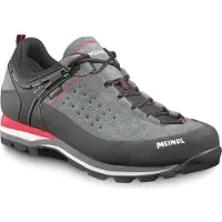 Meindl - Chaussures d'approche en GORE-TEX - Literock GTX Granit/Rouge pour Homme - Taille 40 - Gris