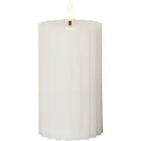 Star Micronics LED Pillar Bougie Flamme Stripe (1x)
