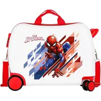Disney pour garçon. 2419861 Valise pour cavalier Spiderman Geo -39x50x20cm (OSFA), Rouge, Synthétique, ABS/Polycarbonate, Cabine, mode