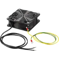 EFB Elektronik Einbaulüfter f. Wandverteiler Lüftergitter und Kabel