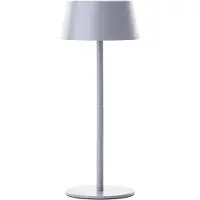 Brilliant Lampe de table à design gris Picco Sur batterie