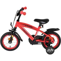 Volare Vélo enfant Disney Cars - Garçons - 12 pouces - Rouge
