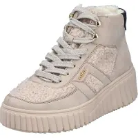 Rieker Damen High Top Sneaker gefüttert Beige N2515-60