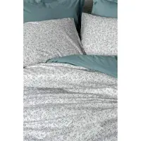 L'essentiel Maison , June - Mint, Minze, Ranforce King-Size-Bettbezug-Set (FR), 100 % BAUMWOLLE RANFORCE, 240 x 220 cm