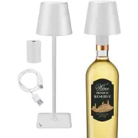 Beper Lampe De Table Rechargeable 2-en-1 Usb-c Blanc (p201utp119)