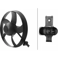 Hella Ventilateur de refroidissement moteur 12 V 60 W 2 pôles pour entre autres VW POLO