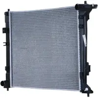 Hella Radiateur moteur Ailettes de refroidissement brasées 485 - 478 mm pour e.a. HYUNDAI TUCSON