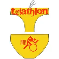 Turbo Triathlon Basic Swimming Brief Jaune 2XL Homme
