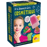 Liscianigiochi Je suis un génie - Kit scientifique de poche - Découvrir les cosmétiques