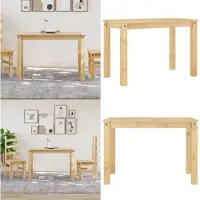 vidaXL Table à manger PANAMA 112 x 60 x 75 cm en pin massif