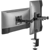 Logilink BP0172 (32", 9 kg), Support de moniteur, Noir
