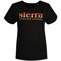 Sierra Climbing Sierra Short Sleeve T-shirt Noir L Femme