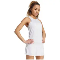 Adidas Club Climacool Graphic Sleeveless T-shirt Blanc L Femme