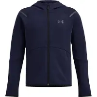 Under Armour Unstoppable Fleece Full Zip Sweatshirt Bleu 8 Years Garçon