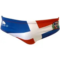 Turbo Republica Dominicana Swimming Brief Multicolore 3XL Homme