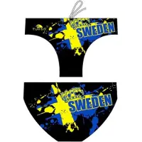 Turbo Sweden Crown Swimming Brief Bleu,Noir S Homme