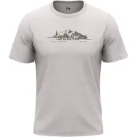 Hannah Grem Short Sleeve T-shirt Gris L Homme