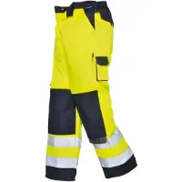 Portwest Pantalon Haute Visibilité Lyon Jaune L