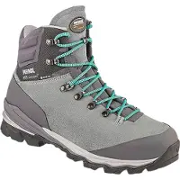 Meindl - Chaussures de trekking en GORE-TEX - Vakuum Lady 4.2 Tilleul/Turquoise pour Femme en Cuir - Taille 39,5 - Gris