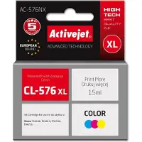 ActiveJet AC-576NX Canon printer ink, replacement Canon CL-576XL; Supreme; 15 ml; colour: blue, yellow, red