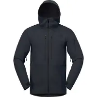 Norrøna - Veste softshell - Lofoten Flex1 Jacket M Caviar Black pour Homme en Softshell - Taille L - Noir