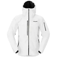 Norrøna - Veste imperméable en GORE-TEX et en PrimaLoft&reg; - Lofoten Gore-Tex Insulated Jacket M Whisper White pour Homme - Taille S - Blanc