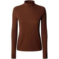 Pepe Jeans Barbara Long Sleeve T-shirt Marron M Femme