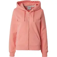 Superdry Essential Logo Full Zip Sweatshirt Rose XS Femme