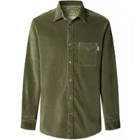 Pepe Jeans Clayton Long Sleeve Shirt Vert XS Homme