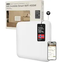 Mill Invisible Smart WiFi Gen 4, Radiateur, Blanc