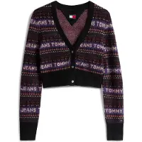 Tommy Hilfiger Cardigan violet / rose / noir