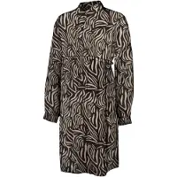 Vero moda Maternity Robe-chemise 'VMMJosie' beige clair / noir