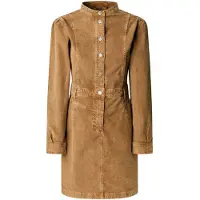 Pepe Jeans Sunny Long Sleeve Dress Marron M Femme