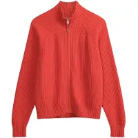 Mela London Cardigan 'Kamuka' rouge sang