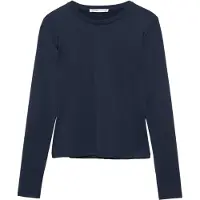 Pull&Bear T-shirt bleu marine