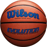 Wilson Ballon de basket-ball Evolution Game - Royal Taille 7 - 29,5"