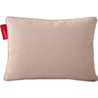 Auronic Oreiller chauffant - Velours - 45x60 - Sans fil - Rechargeable - Oreiller électrique - Infrarouge - Rose