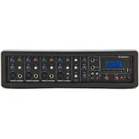SubZero SZ-PMIX4 Table de Mixage Amplifiée à 4 Canaux avec Lecteur Multimédia Numérique - Comme neuf