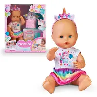 Nenuco - Poupée d'anniversaire licorne avec accessoires, pour les enfants de 3 ans, (NFN77000)