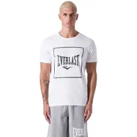 Everlast Regular Fit Short Sleeve T-shirt Blanc M Homme