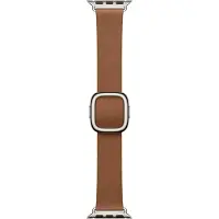 Apple Modern Buckle (42 mm, Polyester), Sangles de montre, Marron