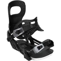 Bent Metal Joint Snowboard Bindings Noir L