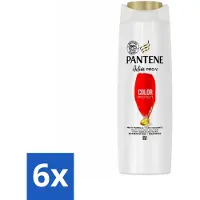 Pantene - Shampooing - Color Protect Volume - Préservation de la couleur et du volume - Pour cheveux colorés - 225 ml - Pack avantage - 6 pièces
