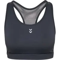 Hummel Soutien-gorge de sport 'Pulse' anthracite / blanc
