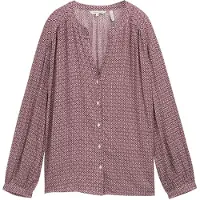 Tom Tailor 1047584 Long Sleeve Blouse Violet 36 Femme