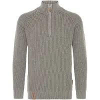 INDICODE JEANS Pull-over ' IDRocklyn ' gris foncé