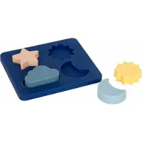 Small Foot Puzzle à poser en silicone (4 pièces)