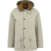 Barbour - Veste chaude et imperméable - Winter Ashby Jacket Washed Stone pour Homme - Taille L - Beige