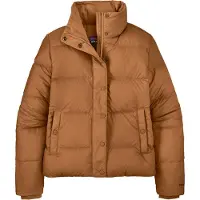 Patagonia - Doudoune chaude - W's Silent Down Jkt Deer Brown pour Femme - Taille S - Marron